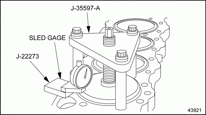 Liner series detroit cylinder installation tools figure protrusion tool