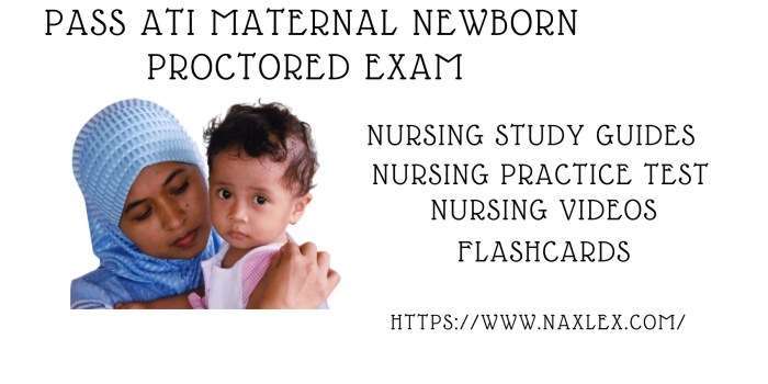 Ati proctored exam maternal newborn