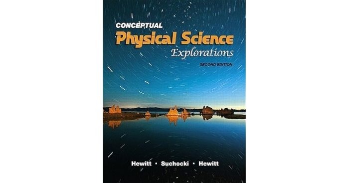 Conceptual physical science explorations answer key