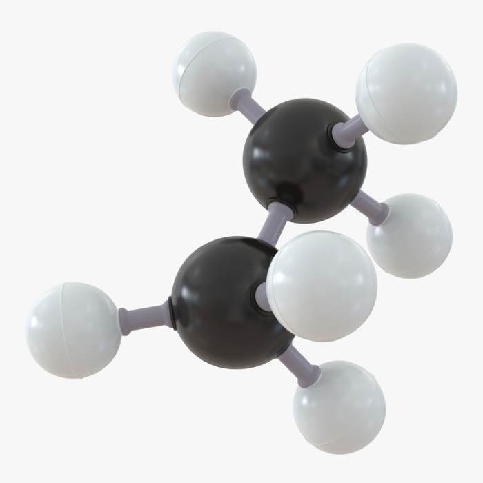 Ethane molecule model 3d max turbosquid uses modification work preview