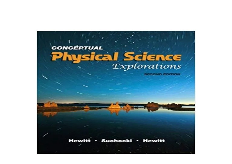 Conceptual physical science explorations answer key