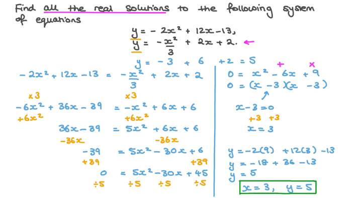 Solve the following equation algebraically: a. b. c. d.